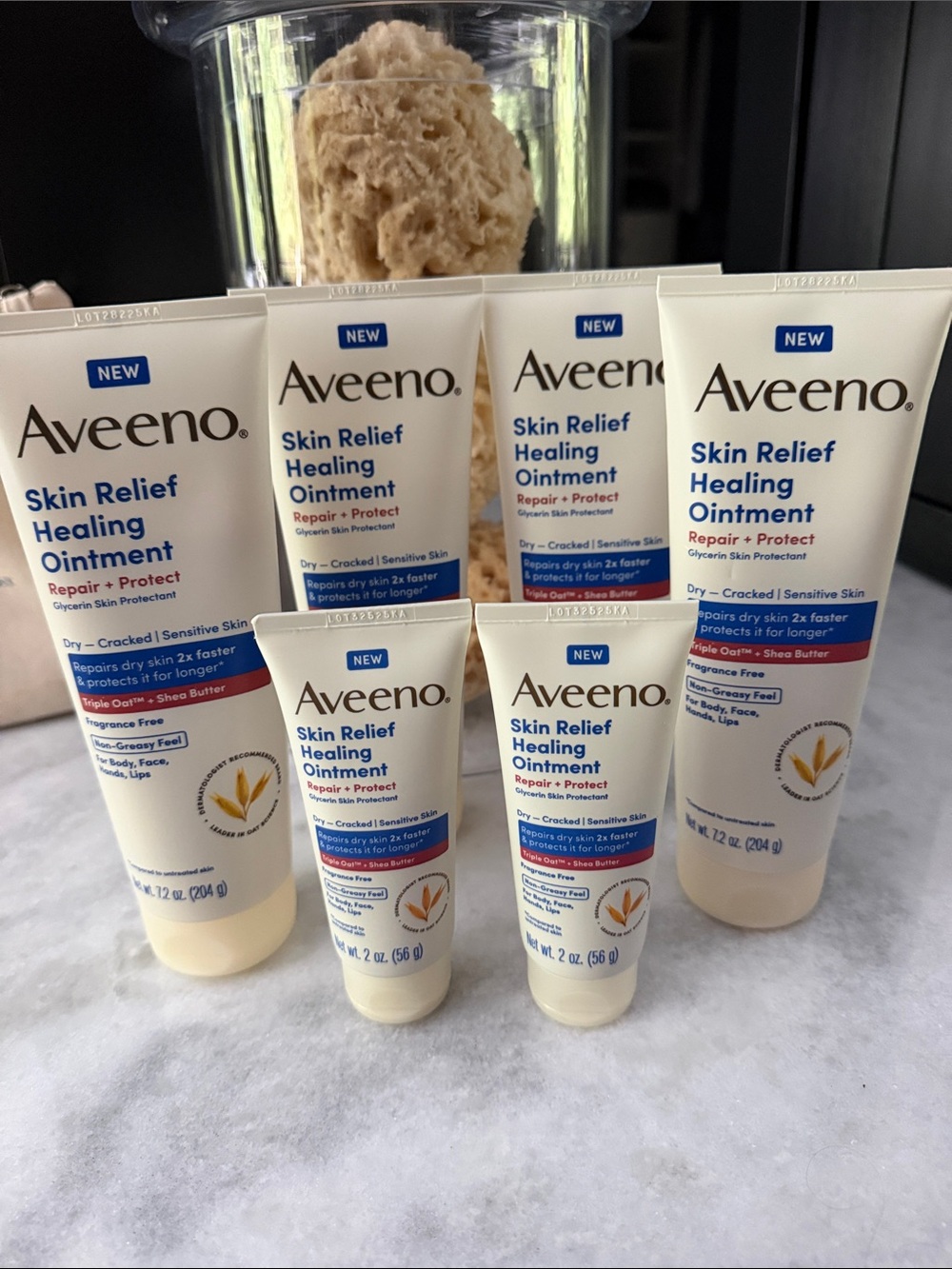 Aveeno skin relief, healing ointment